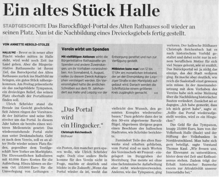 Ein altes Stück Halle