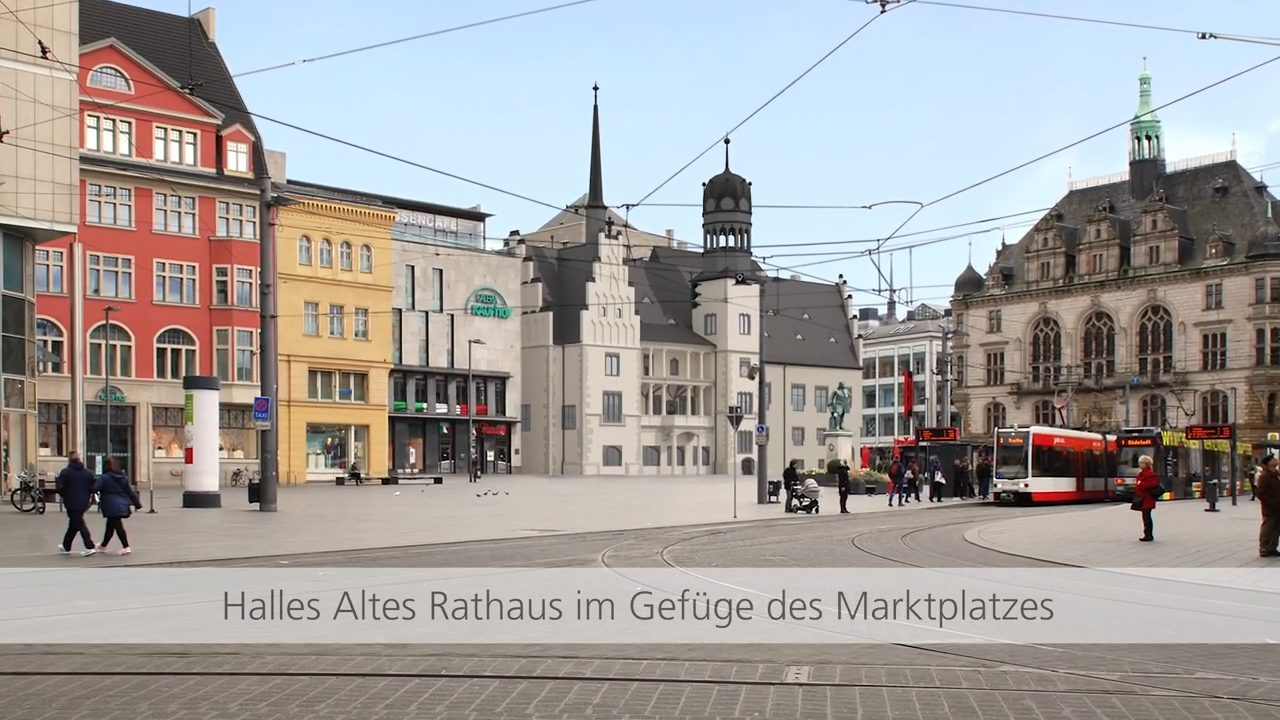 Halles Altes Rathaus im Gefüge des Marktplatzes 0-7 screenshot